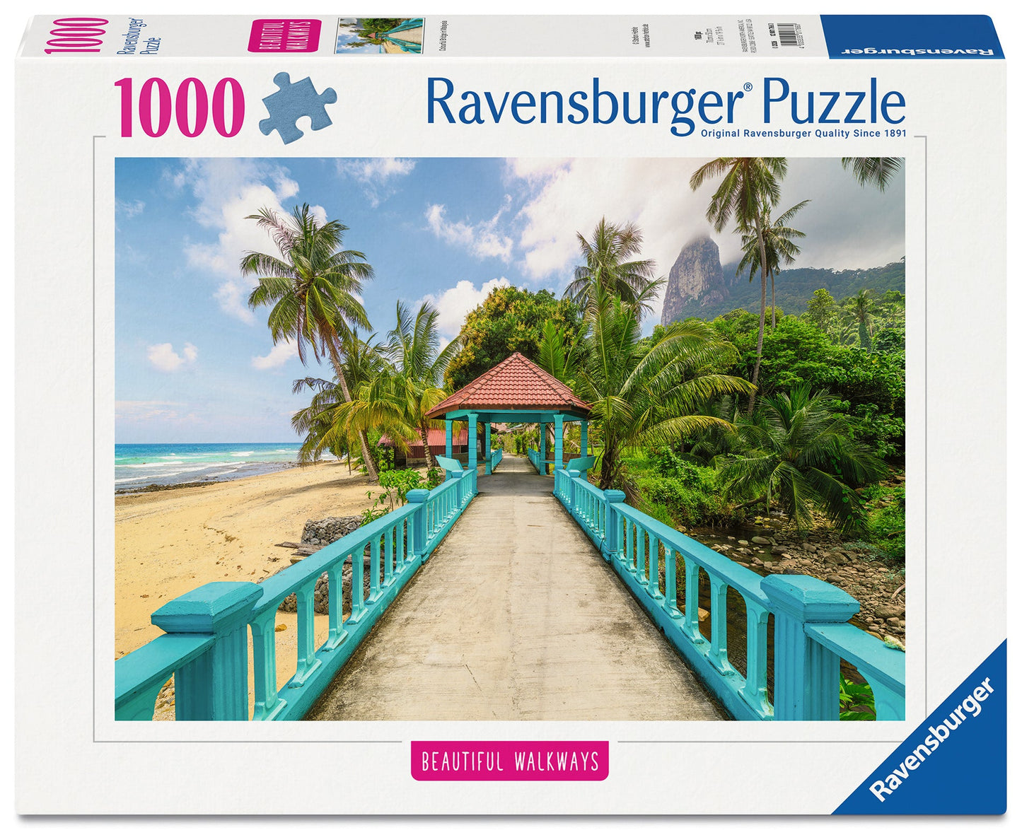 Ravensburger - Colorful Bridge in Malaysia 1000 Piece Puzzle