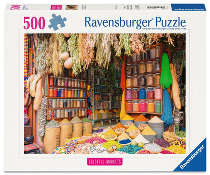 Ravensburger - Colorful Spices, Morocco 500 Piece Jigsaw