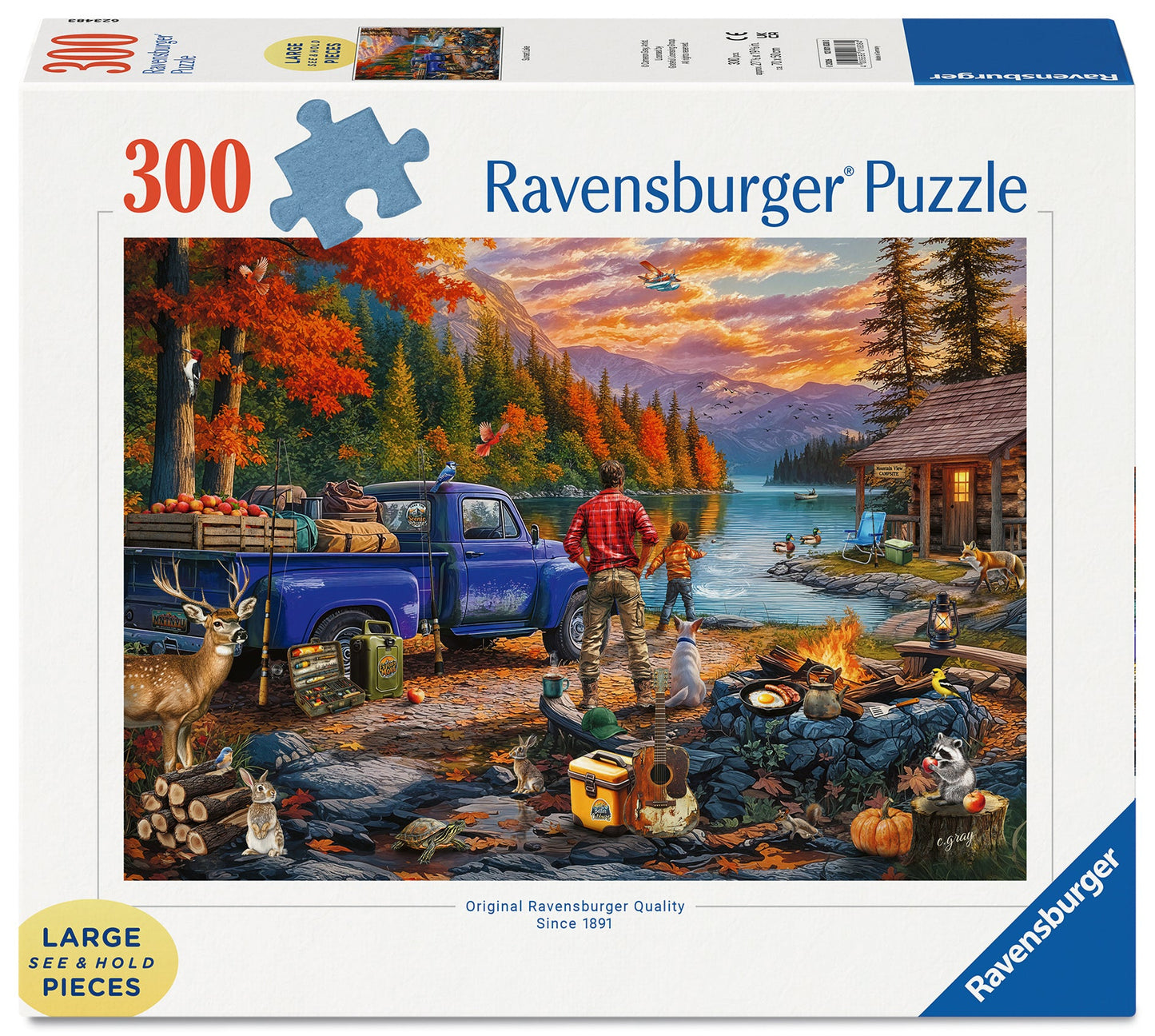 Ravensburger - Sunset Lake 300 Piece Puzzle