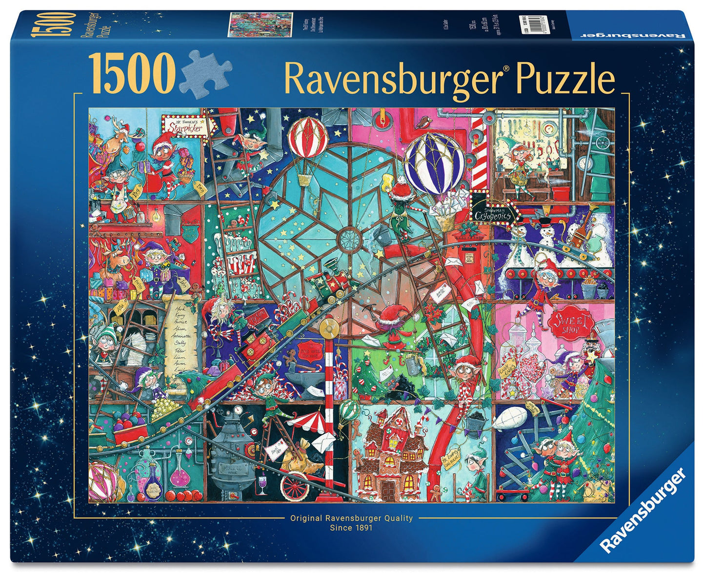 Ravensburger - Christmas 1 Puzzle 1500 Piece Puzzle