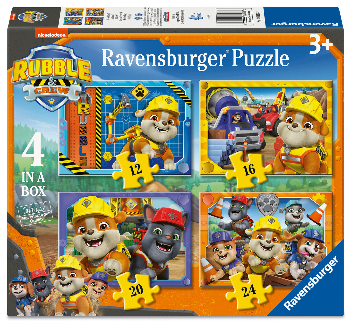 Ravensburger - Rubble & Crew 12/16/20/24 Piece Jigsaw