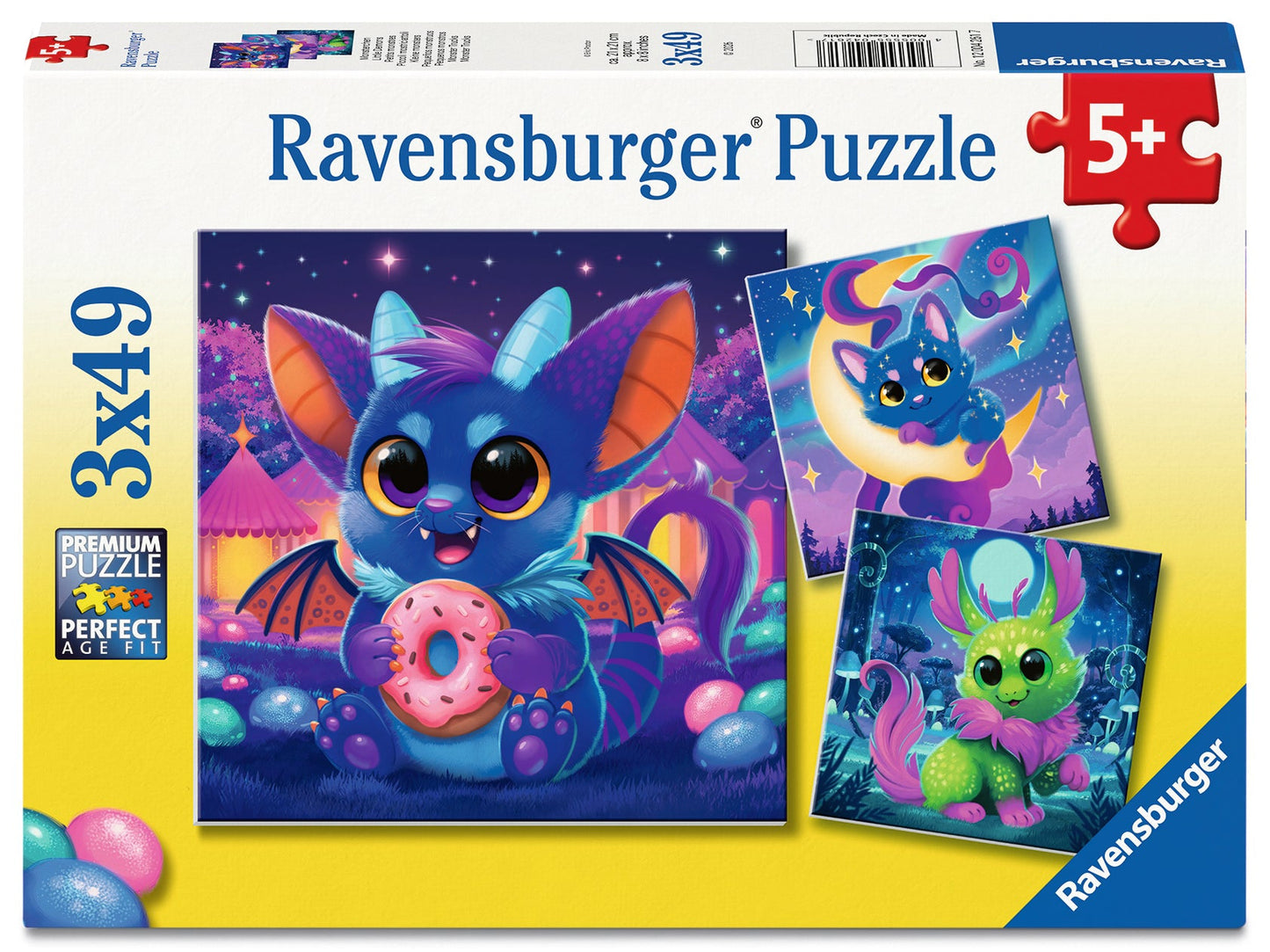 Ravensburger - Little Demons Puzzle 3x49 Piece Puzzle