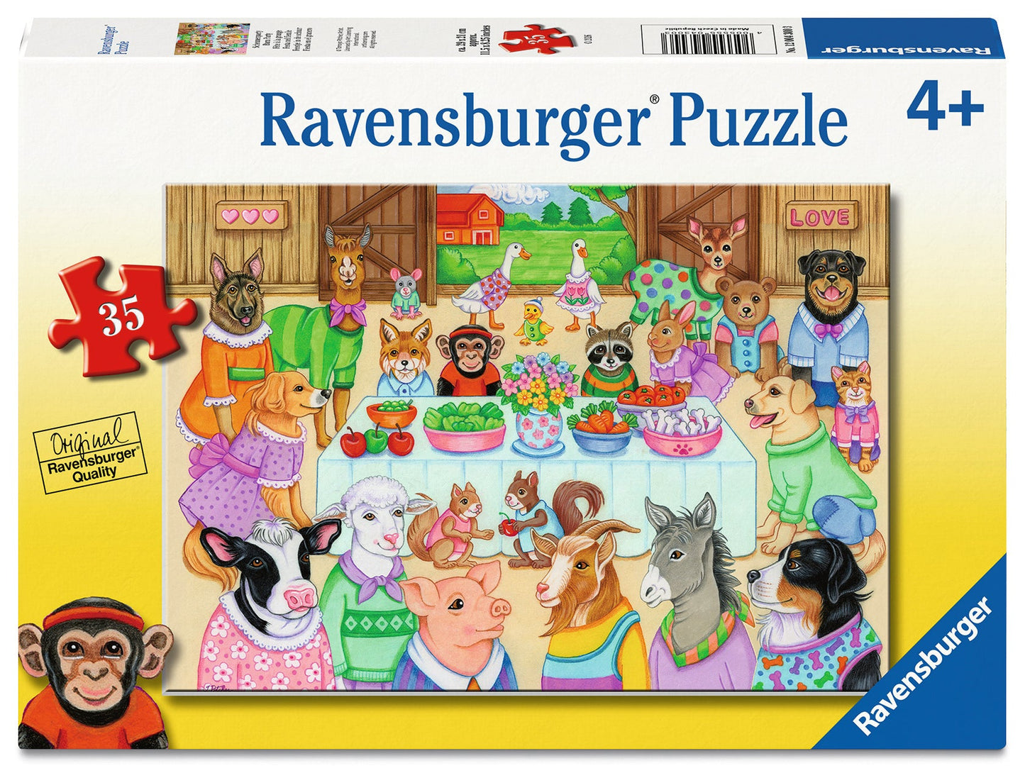 Ravensburger - Barn Party 35 Piece Puzzle