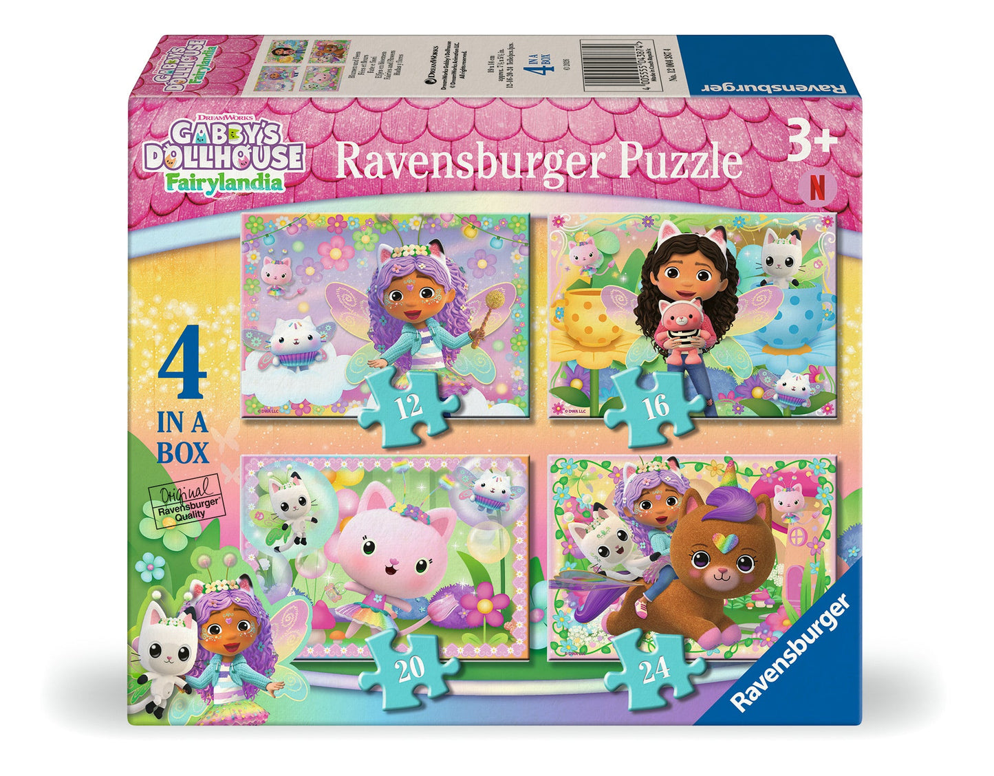 Ravensburger - Gabby's Dollhouse Puzzle 12/16/20/24 Piece Puzzle