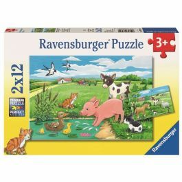 Ravensburger - Baby Animals - 2x12 Piece Jigsaw