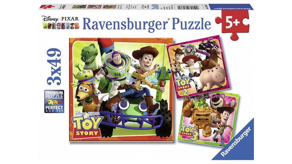 Ravensburger - Disney Toy Story History - 3x49 Piece Jigsaw - Good Games