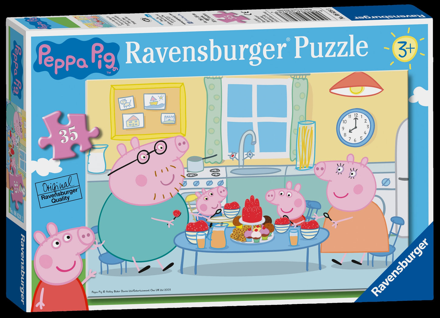 Ravensburger - Peppa Pig Family Time Puzzle 35 Pieces