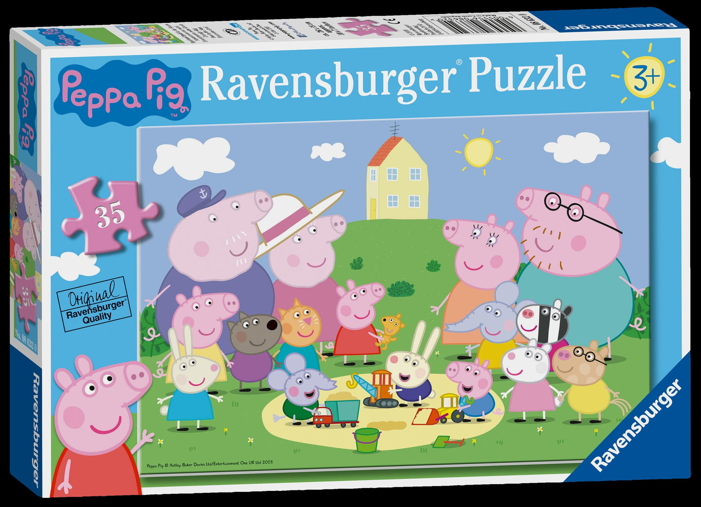 Ravensburger - Peppa Pig Fun in the Sun Puzzle 35 Piece Puzzle