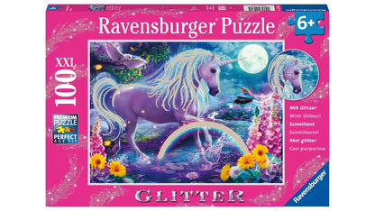 Ravensburger - Glitter Unicorn 100 Piece Jigsaw - Good Games