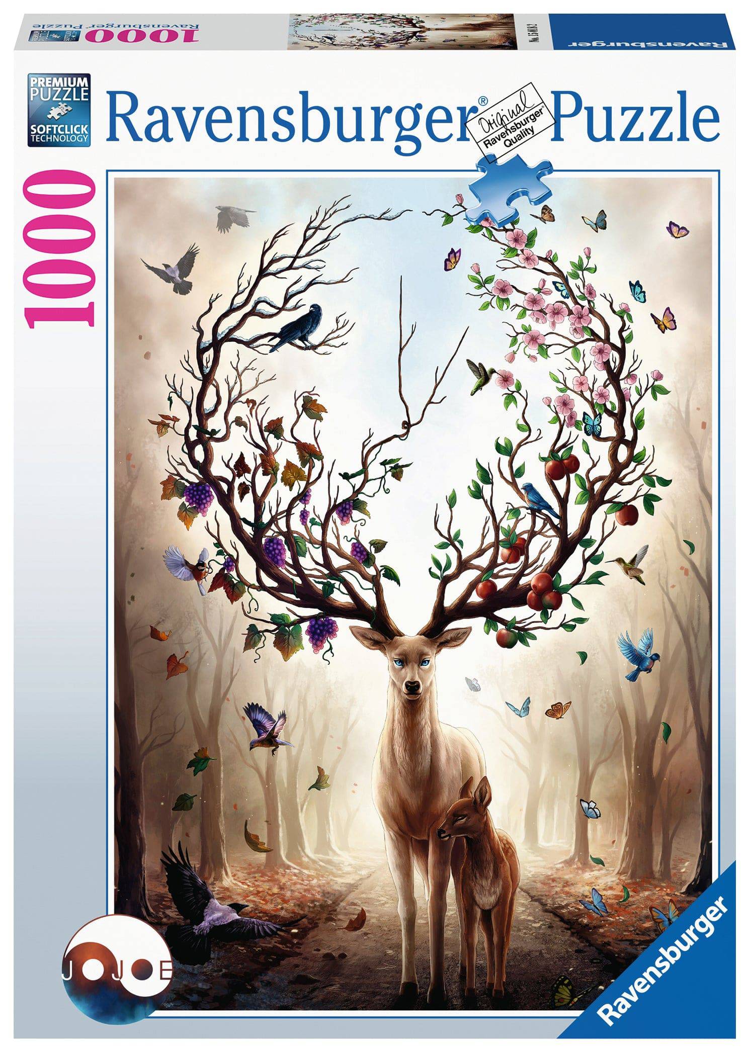 Ravensburger - Magical Deer - 1000 Piece Jigsaw - New Version - Good Games