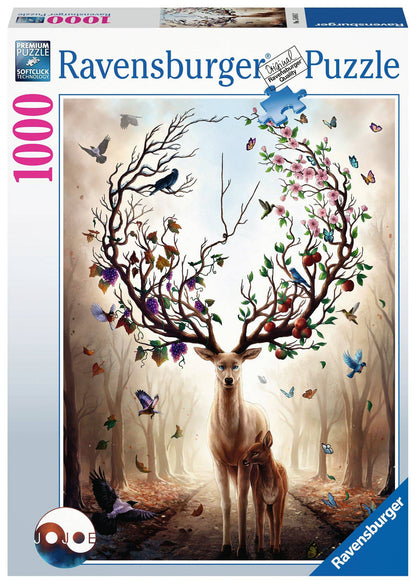 Ravensburger - Magical Deer - 1000 Piece Jigsaw - New Version - Good Games