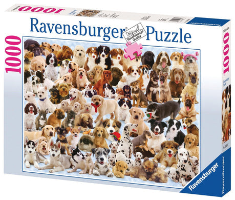 Ravensburger - Dogs Galore! Puzzle 1000 Piece Jigsaw - Good Games