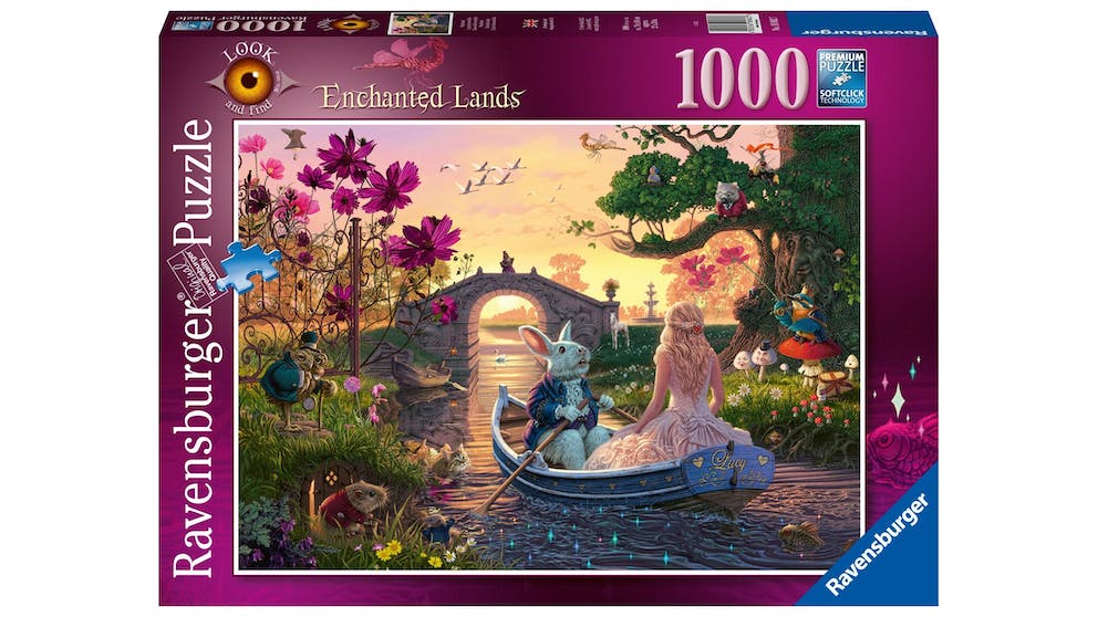 Ravensburger - Enchanted Lands Look and Find 1 - 1000 Piece Jigsaw - Good Games