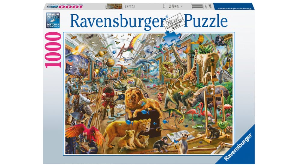 Ravensburger - Chaos in the Gallery Puzzle - 1000 Piece Jigsaw