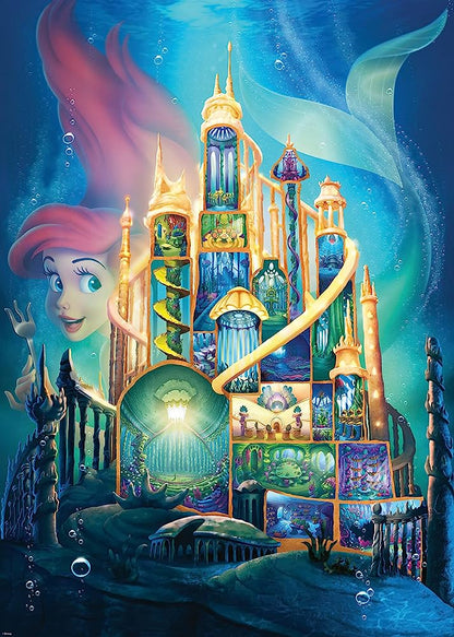 Ravensburger - Disney Castles: Ariel 1000 Piece Jigsaw - Good Games