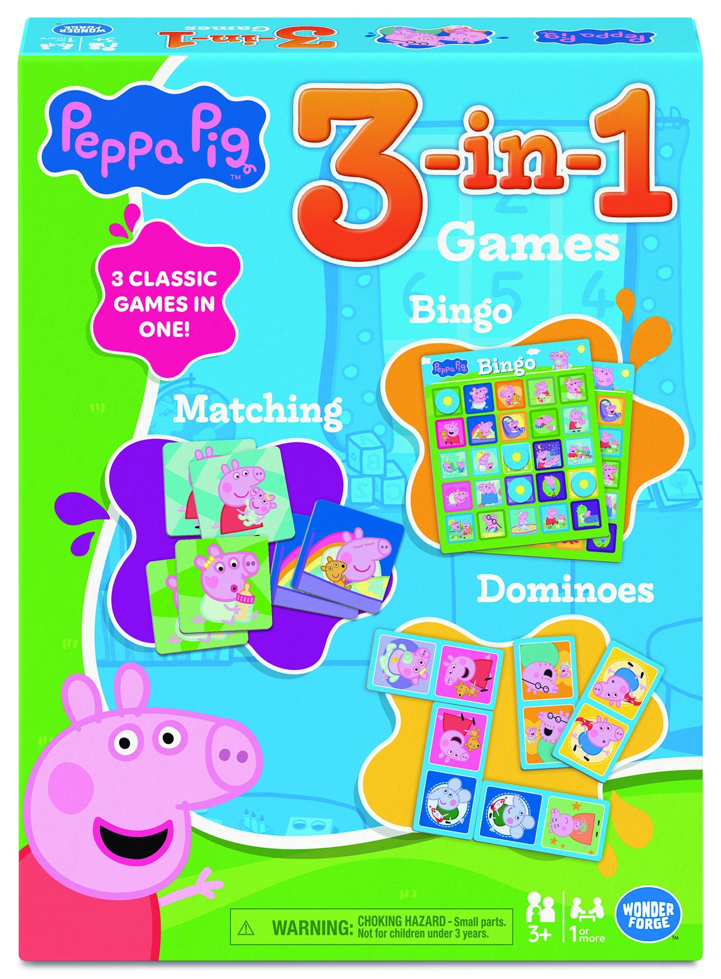 Ravensburger - Peppa Pig 3-in-1 Game