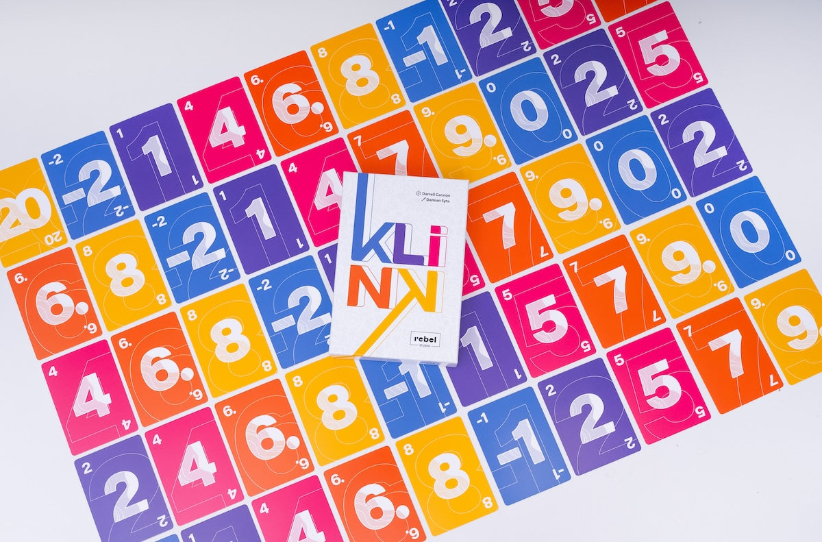 Rebel: Klink game setup in progress on a table