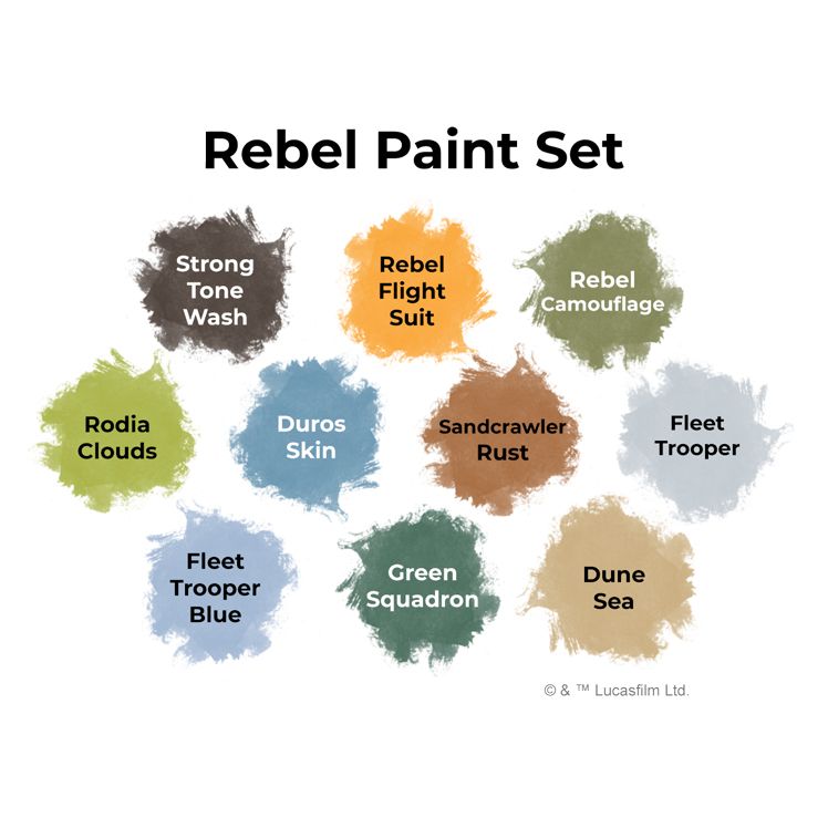 Star Wars: Legion - Rebel Paint Set - Good Games