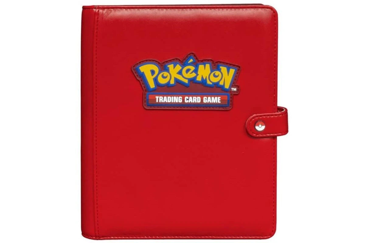Pokemon Premium Red Snap Binder - Good Games