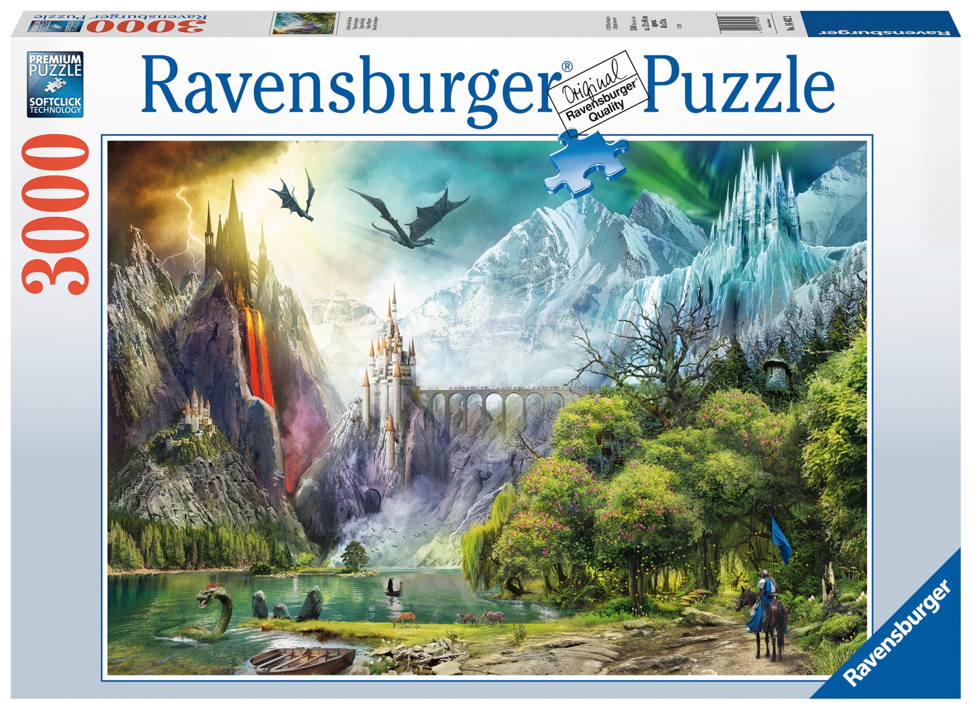 Ravensburger - Reign of Dragons - 3000 Piece Jigsaw - Good Games