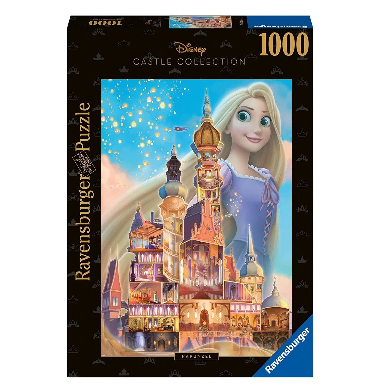 Ravensburger - Disney Castles: Rapunzel 1000 Piece Jigsaw - Good Games