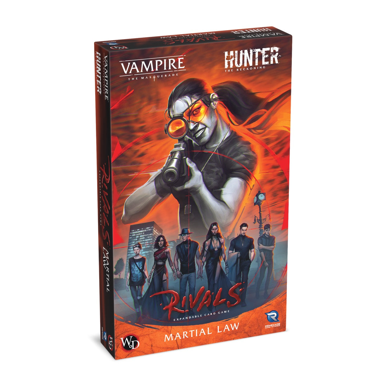 Vampire: The Masquerade Rivals Expandable Card Game - Martial Law Expansion - Good Games