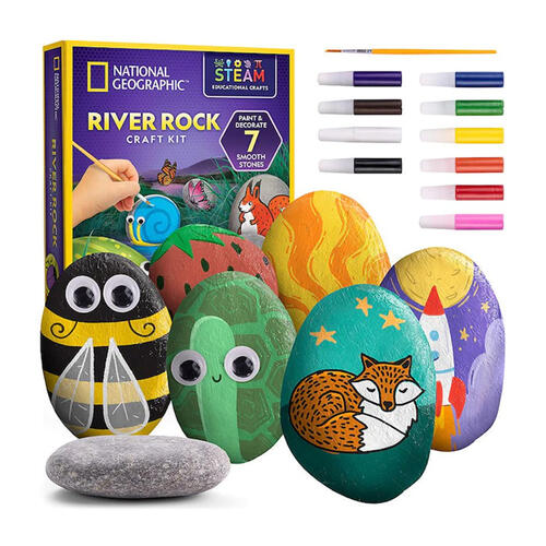 National Geographic - Rock Painting Activity Kit - Good Games