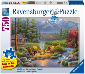 Ravensburger - Riverside Living room - 750 Large Piece Jigsaw - Good Games