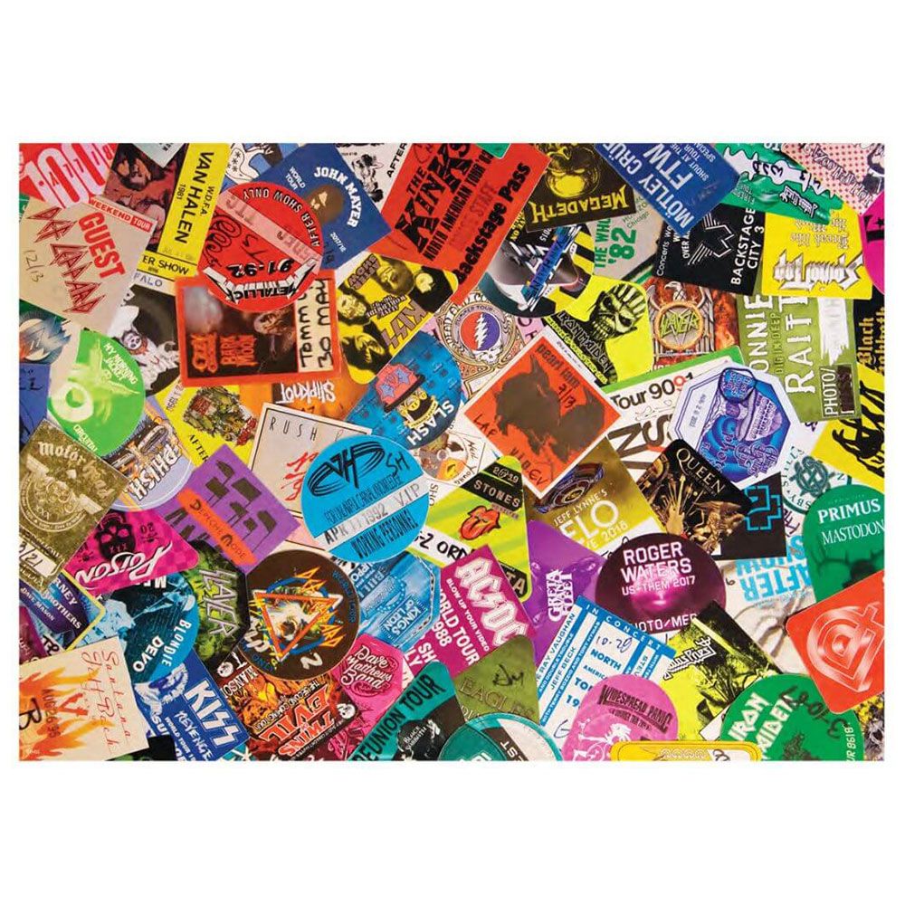 Road Crates Backstage Pass 1000 Piece Jigsaw