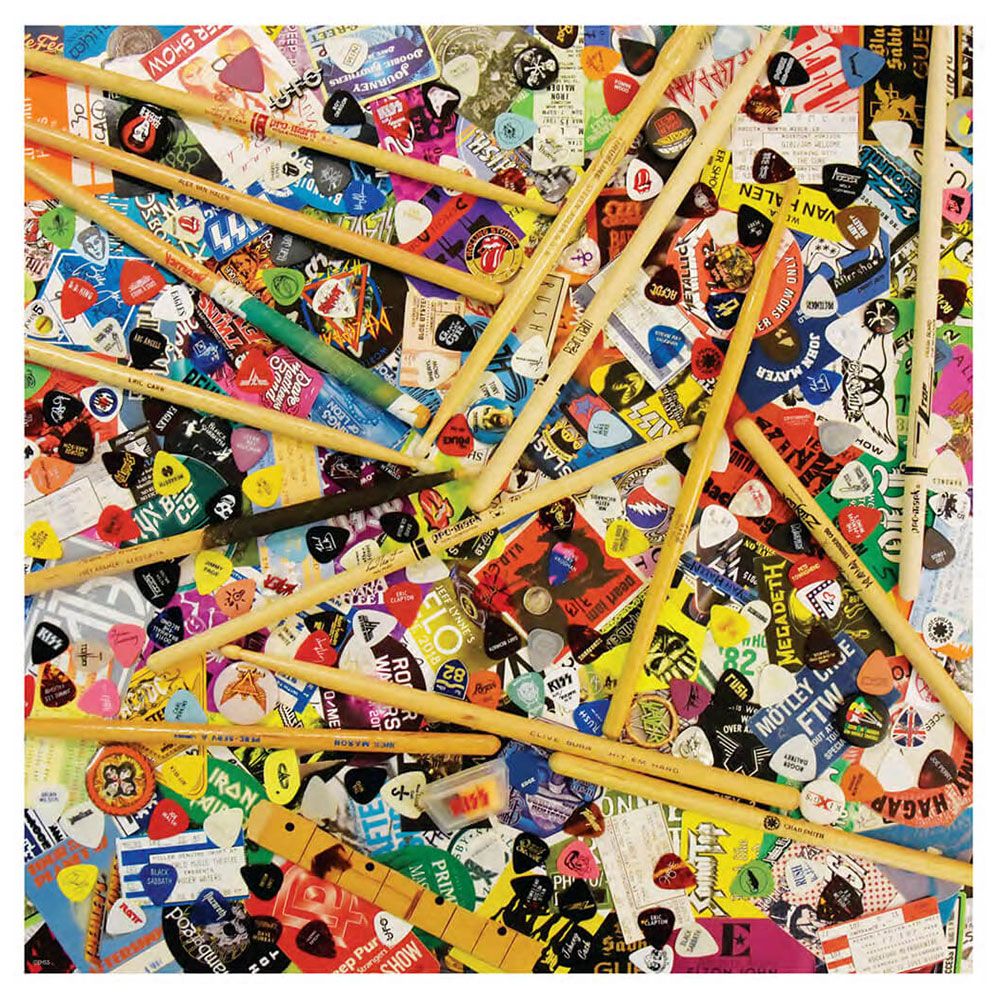 Road Crates Rock N Roll Heaven 1000 Piece Jigsaw - Good Games
