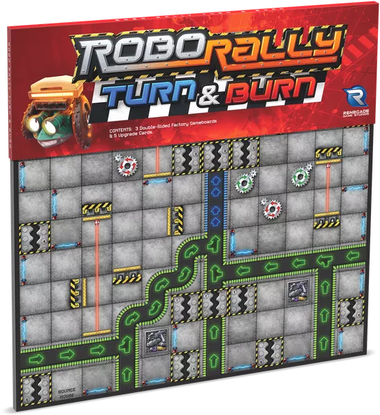 Robo Rally - Turn &amp; Burn Expansion (Preorder) - Good Games