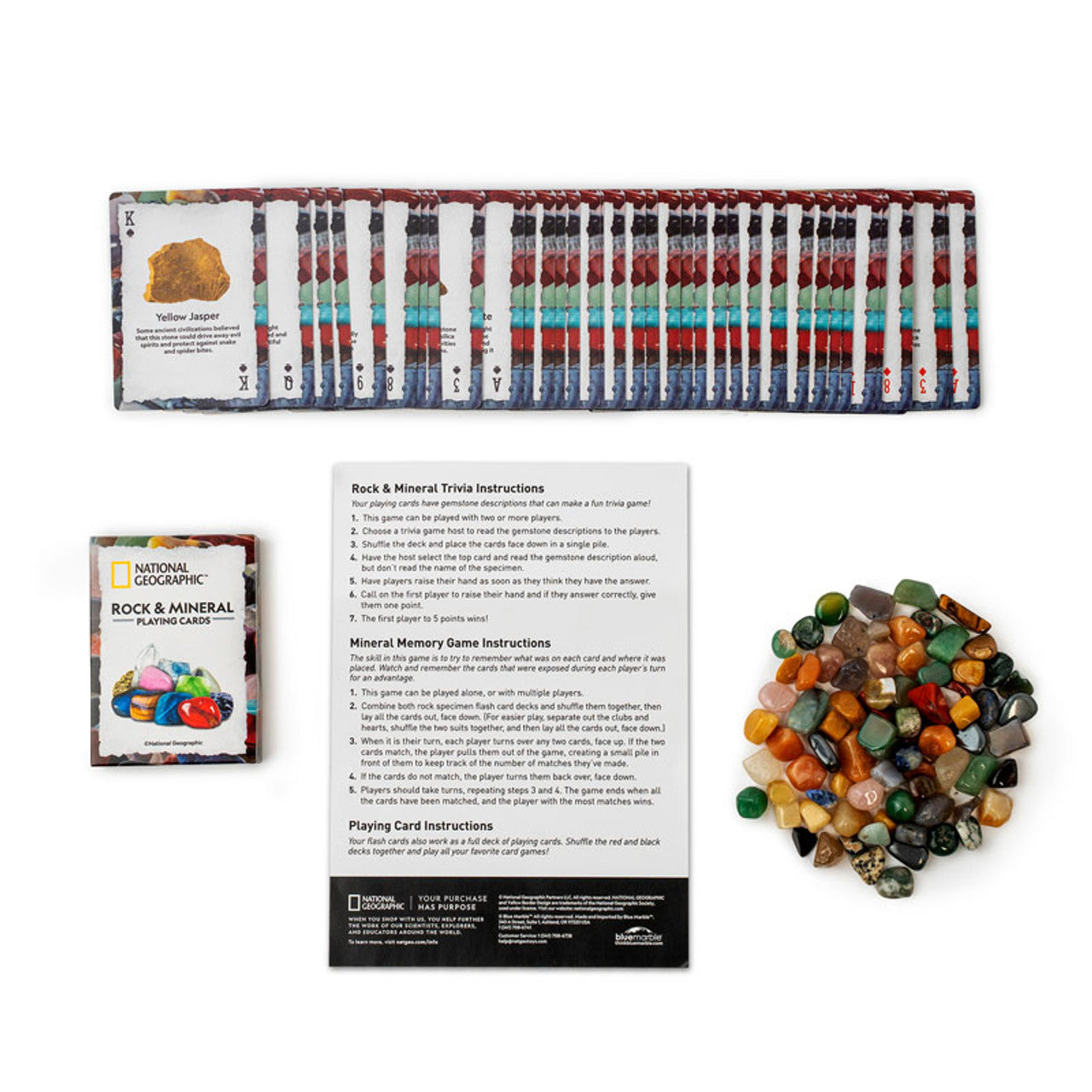 National Geographic - Rock And Mineral Card Games - Good Games
