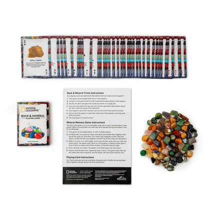 National Geographic - Rock And Mineral Card Games - Good Games