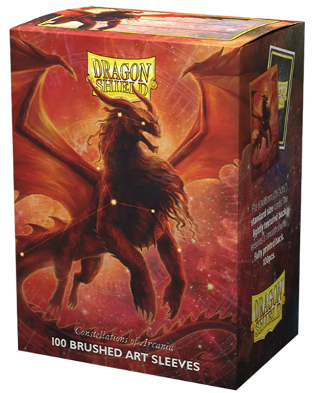 Dragon Shield - Level - Brushed Art Sleeves- Constellations Rowan (100) - Good Games