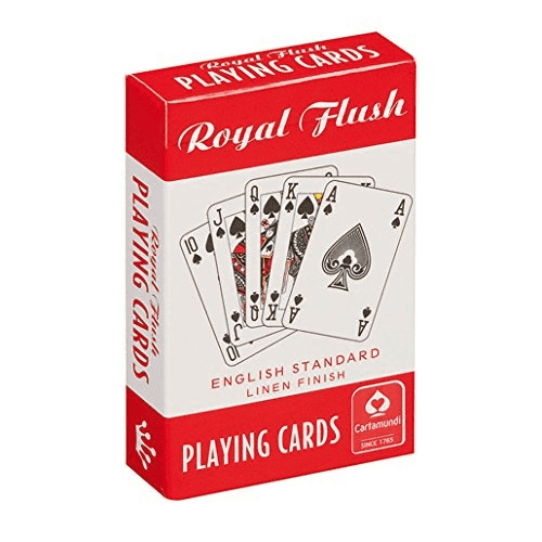 Royal Flush Playing Cards Red - Good Games
