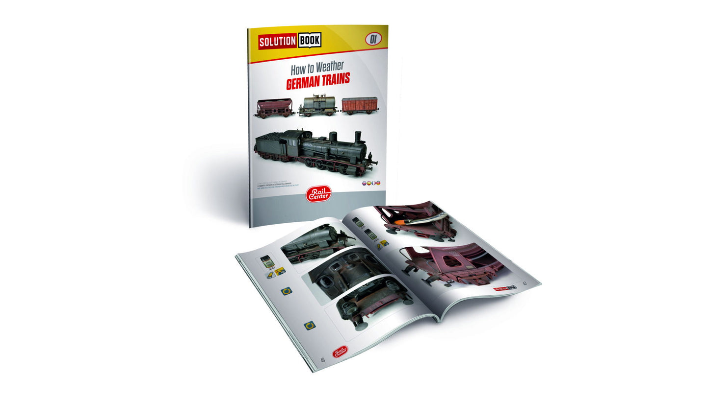 Ammo by MIG - Rail Center - Book - 01 – How To Weather German Trains (Preorder) - Good Games