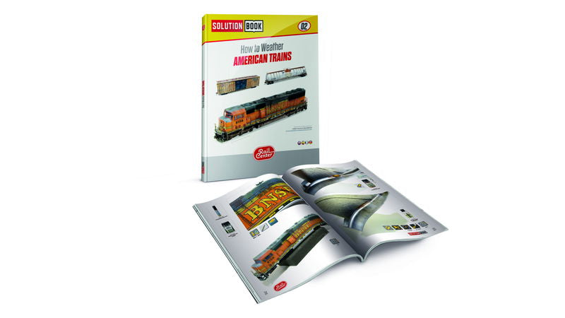 Ammo by MIG - Rail Center - Book - 02 – How To Weather American Trains (Preorder) - Good Games