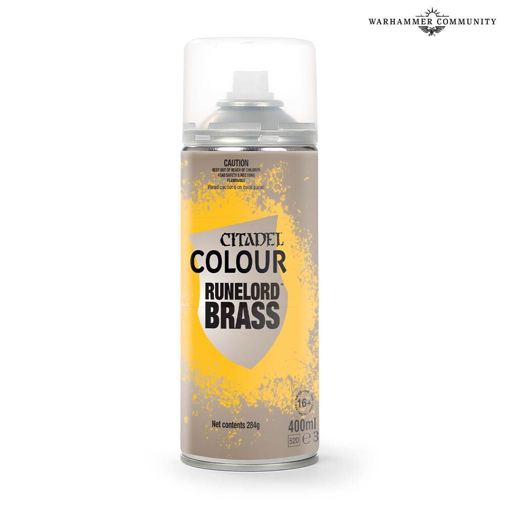 Citadel Runelord Brass Spray Paint (62-35) - Good Games