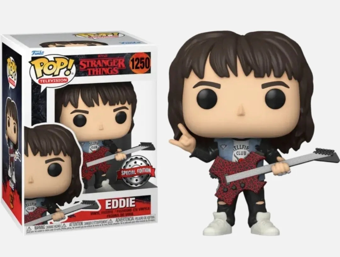 Stranger Things - Eddie w/Guitar Pop!