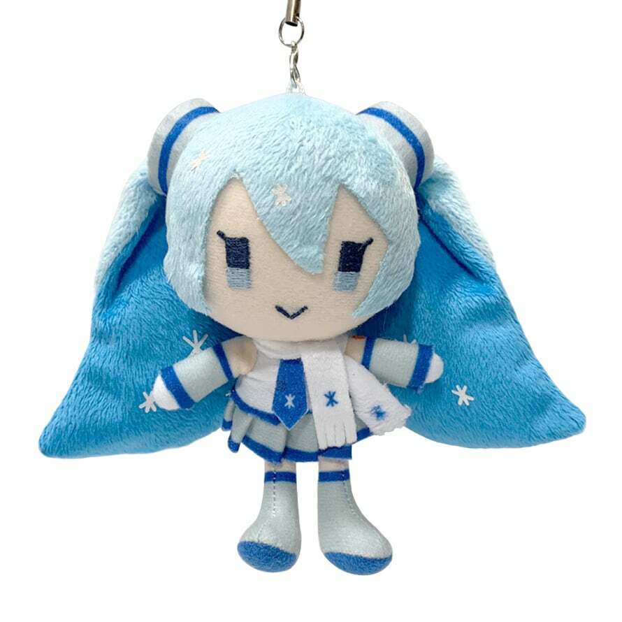 Hatsune Miku Snow Plush Keychain - Good Games