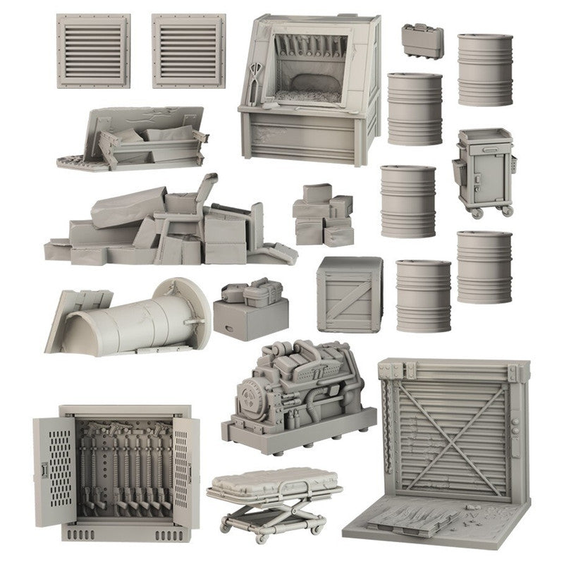 Mantic Games TerrainCrate - Abandoned Factory Miniature - Good Games