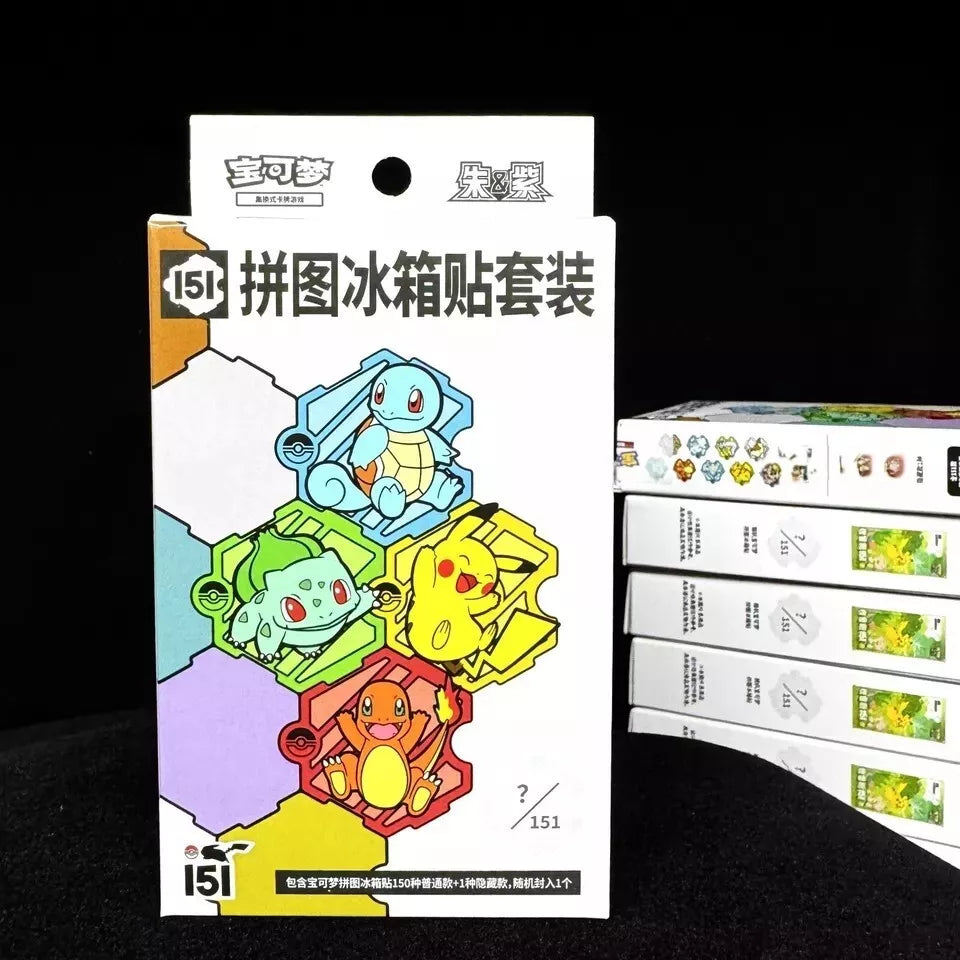 Pokemon TCG: Collect 151 Puzzle Refrigerator Magnet Set (S-Chinese) - Good Games