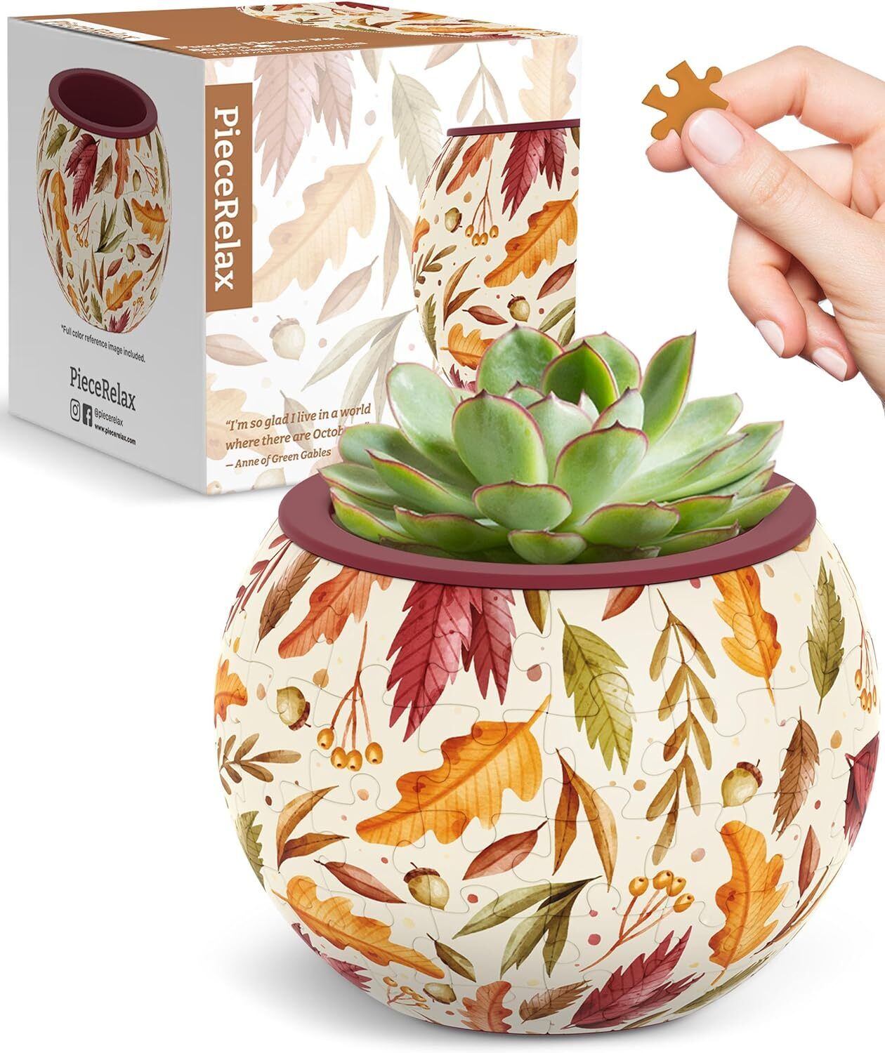 3D Flowerpot - Dancing Leaves in Fall - Good Games