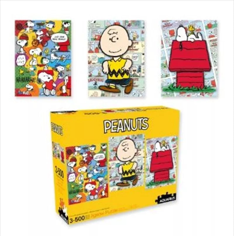 Aquarius - Peanuts Puzzle 500 Piece Jigsaw - Good Games