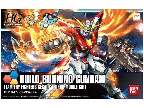 Hgbf 1/144 Build Burning Gundam