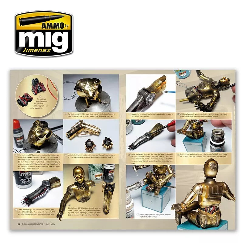 Ammo by MIG - Book - The Weathering Magazine 14 – Heavy Metal (Preorder) - Good Games