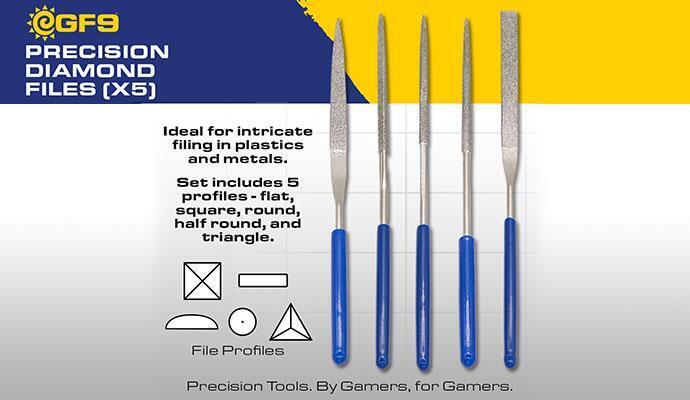 Precision Hobby Tools - Precision Diamond Files - Good Games