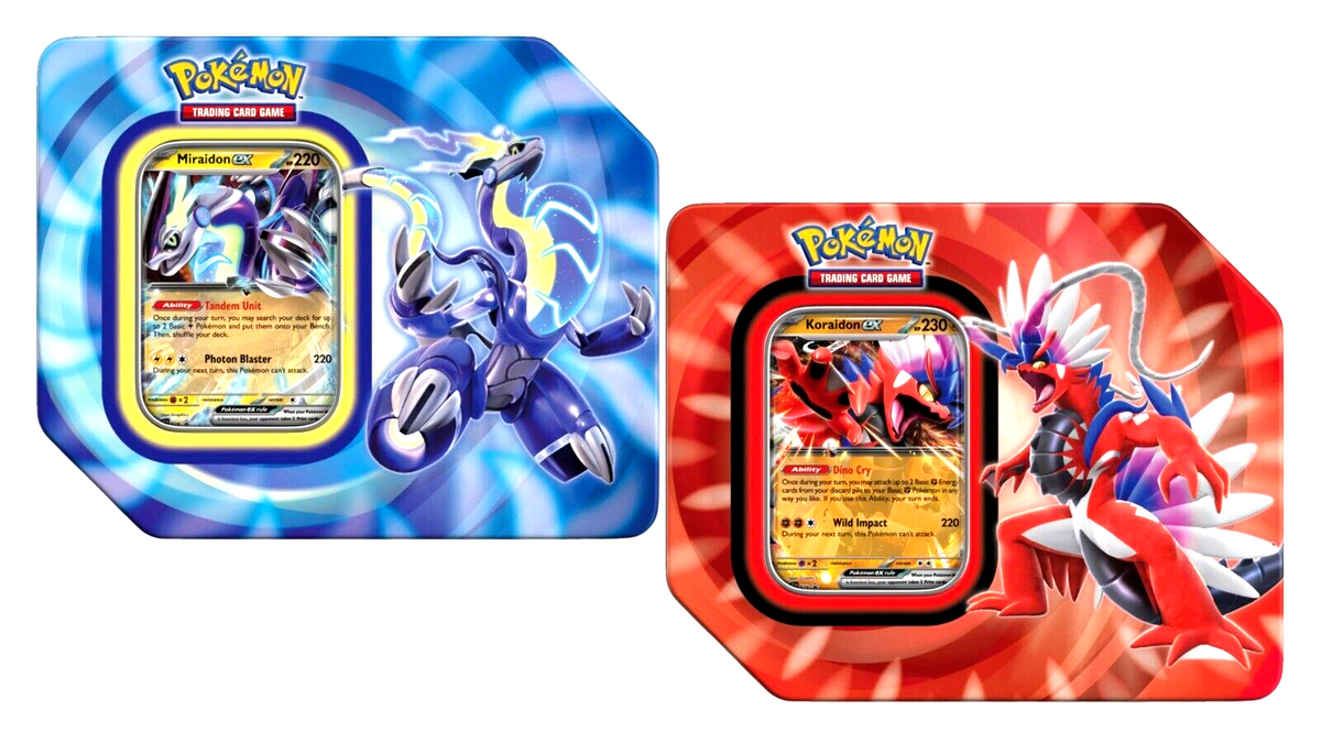 Pokemon TCG - Paldea Legends Tin