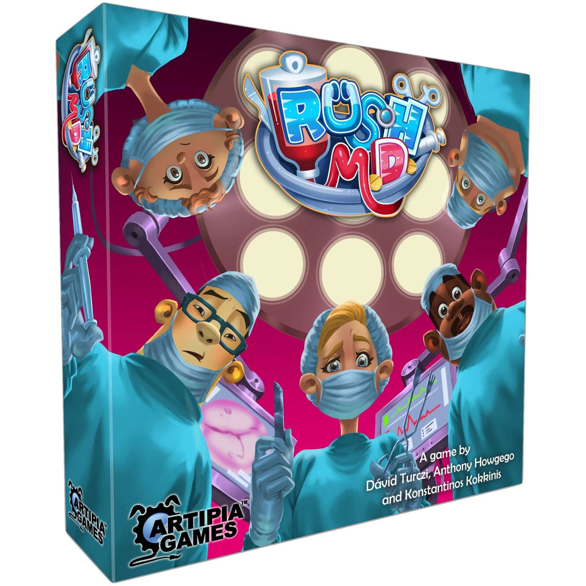 Rush MD board game box front view