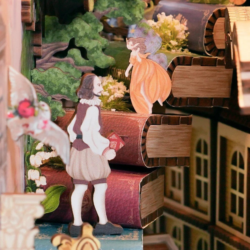 DIY Book Nook Shakespeare's Verse - Good Games